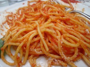 Ah niin ihanaa italialaista pastaa.